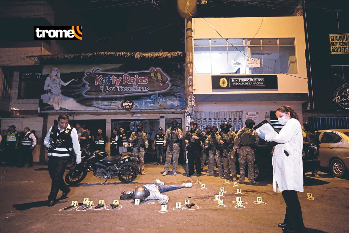 'Maldito Cris' fue abatido por la PNP. Foto: Trome.