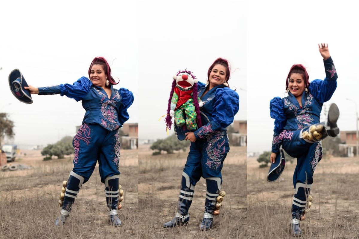 Le gusta ser una machita caporal porque gracias a esta danza se empoderan las mujeres. Foto: Trome.