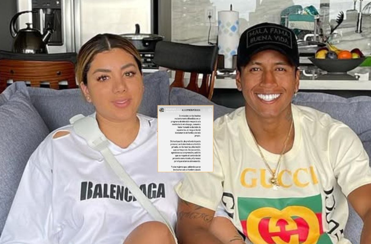 Esposa de Pedro Aquino anunció su separación definitiva tras infidelidad del futbolista. (Foto: Instagram / @pedroaquinos95)