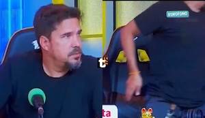 Gabriel Calvo sale CORRIENDO por sismo y abandona transmisión de la Roro Network: “Se está moviendo fuerte”