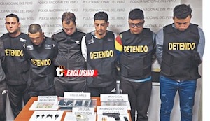 Atrapan a siete venezolanos de ‘Los gallegos’: Se dedicaban a la extorsión en Lima Norte