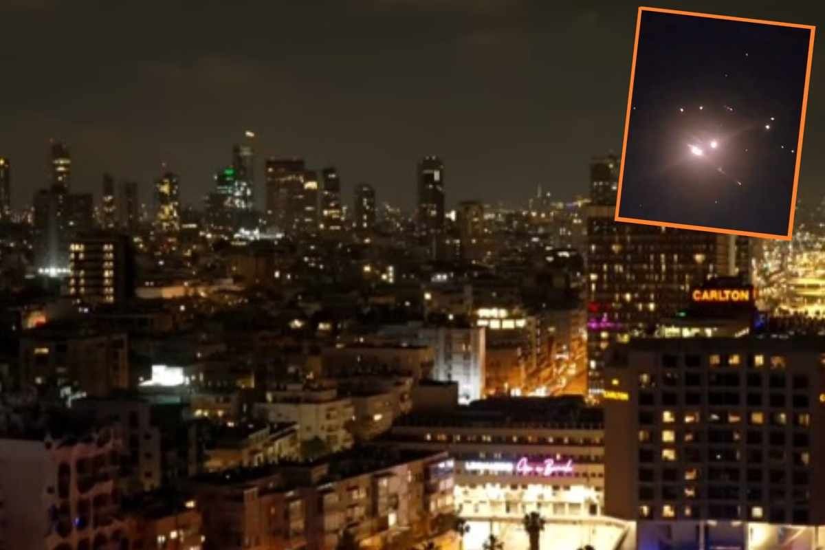 Domo de Hierro en Israel contuvo ataque de drones y misiles sobre el cielo de Jerusalén. (Captura CNN)