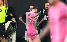 Lionel Messi sale lesionado en el último duelo del Inter Miami antes del Mundial 2026