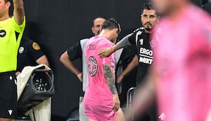 Lionel Messi sale lesionado en el último duelo del Inter Miami antes del Mundial 2026
