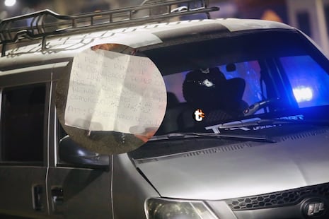 ¡Ataque en Comas! Balean a chofer de miniván y sicarios dejan amenaza de muerte contra colectiveros