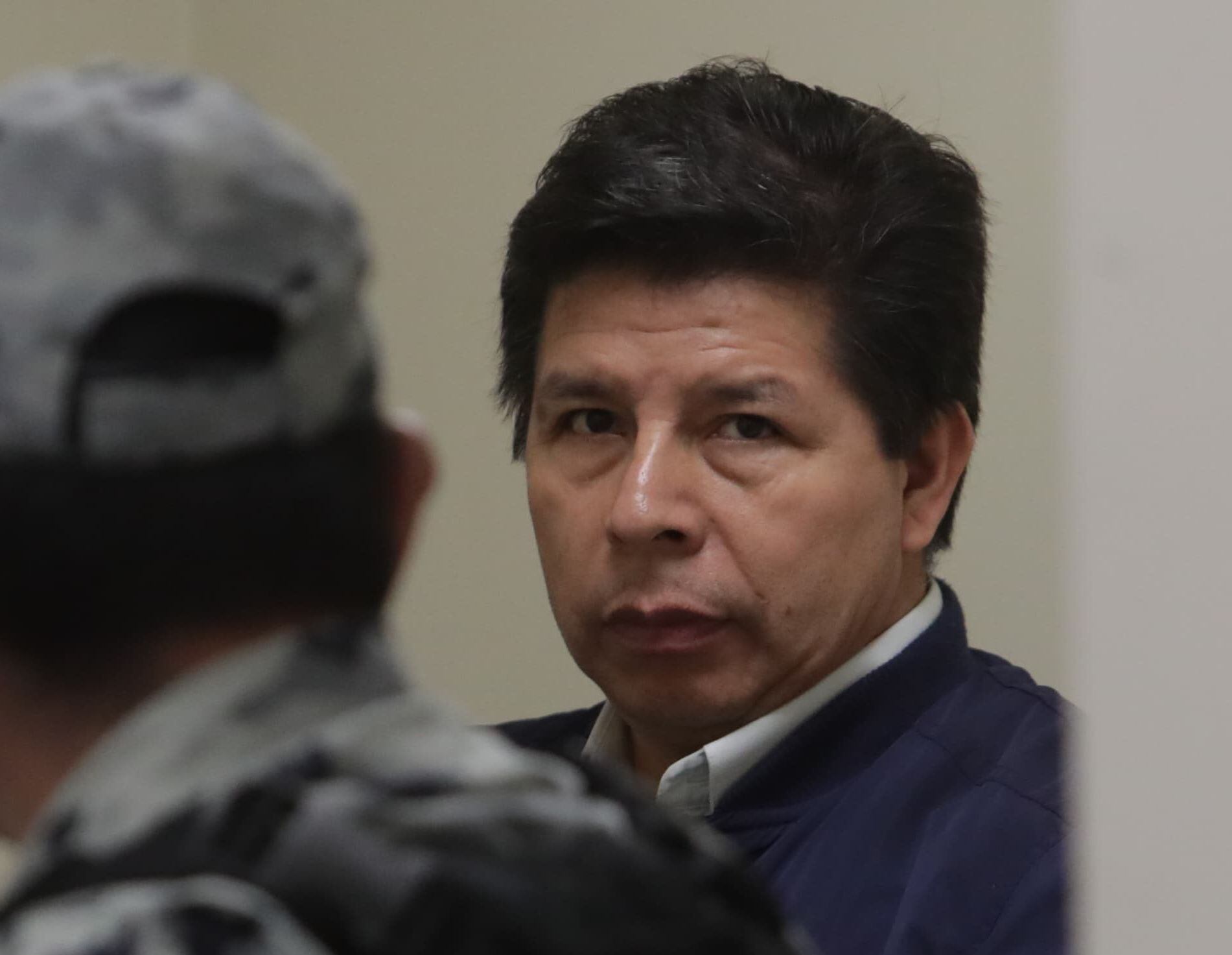 Pedro Castillo cumple prisión preventiva mientras afronta el juicio por el golpe de Estado. (Foto: Julio Reaño / @photo.gec)