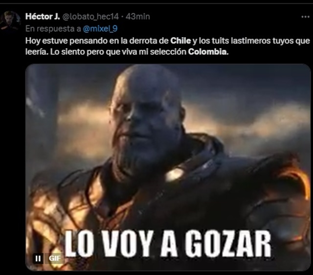 Mira los más divertidos memes de la caída de Chile en Colombia.