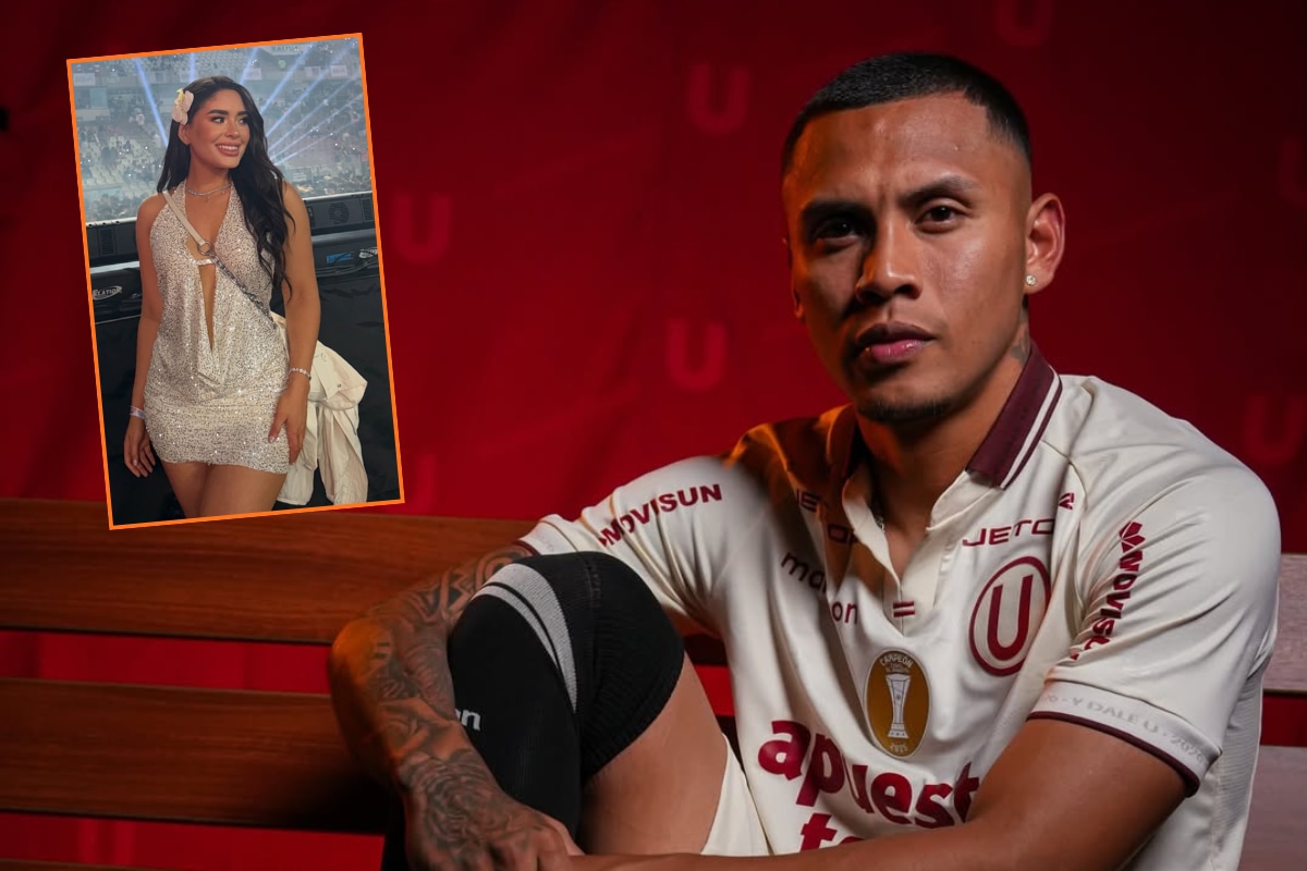 Bryan Reyna fue captado junto a Valentina Munera. (Instagram Universitario y Valentina Munera)