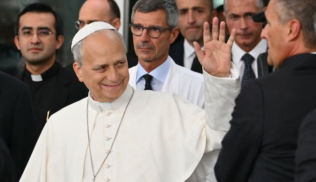 El papa León XIV no tendría impedimentos médico para viajar a Latinoamérica. (Foto de Alberto PIZZOLI / AFP)