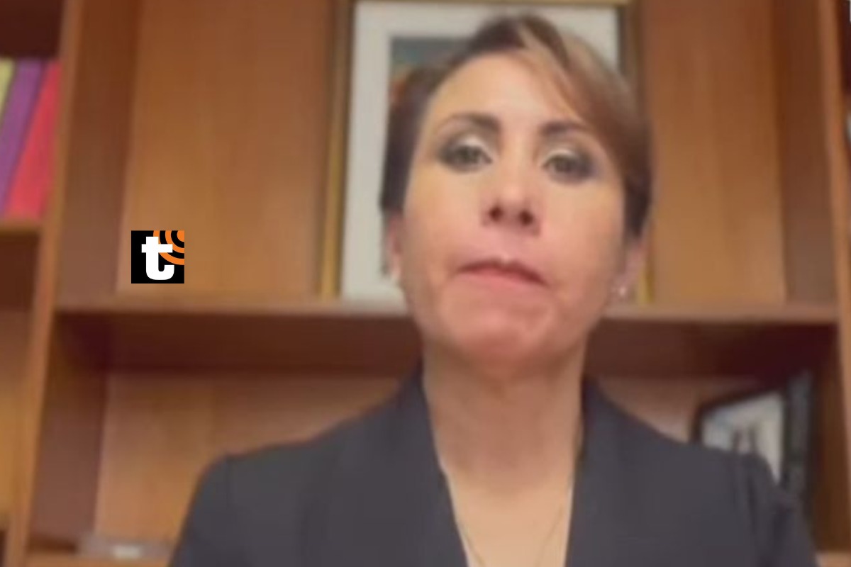 Patricia Benavides se pronunció a través de un video y rechazó acusaciones.