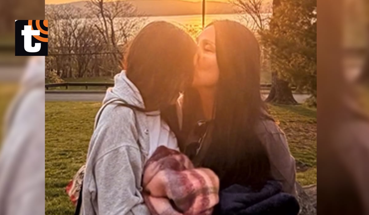 Tula Rodríguez y su hija, Valentina.