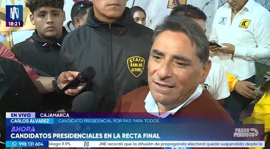 Carlos Álvarez dice amar a su hermano Arturo Álvarez a puertas de las elecciones presidenciales.