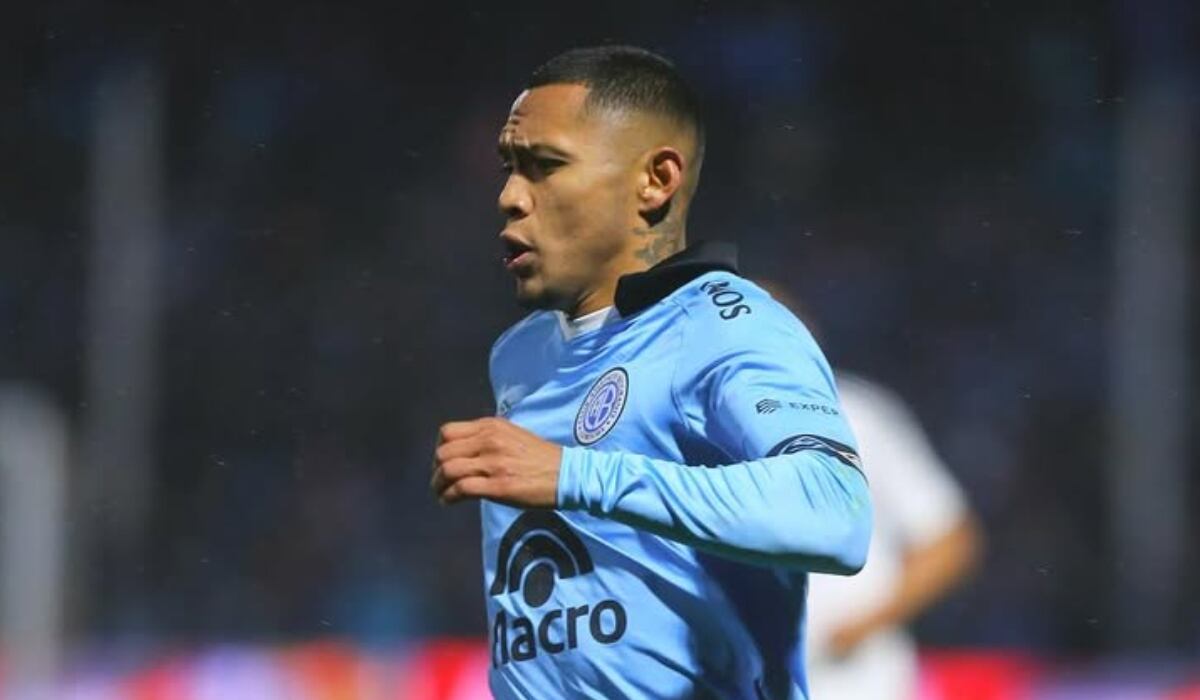 Bryan Reyna fichó por Belgrano a inicios de 2024. (Foto: Belgrano)