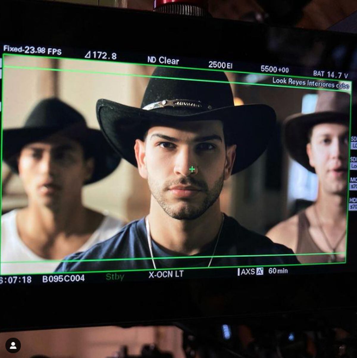 Bernardo Flores como Juan David Reyes Elizondo en la segunda temporada de "Pasión de gavilanes" (Foto: Bernardo Flores / Instagram)