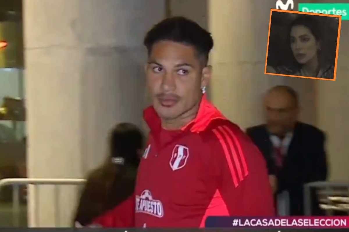 Ana Paula Consorte fue captada en hotel de la selección peruana. (Captura Magaly TV / Movistar Deportes)