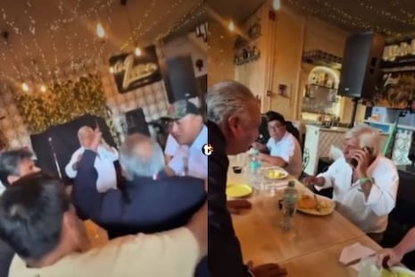 ¡Le armaron la bronca a ‘Popy’ en restaurante! Exministro encaró a Olivera en Trujillo: “Delincuente, lad...