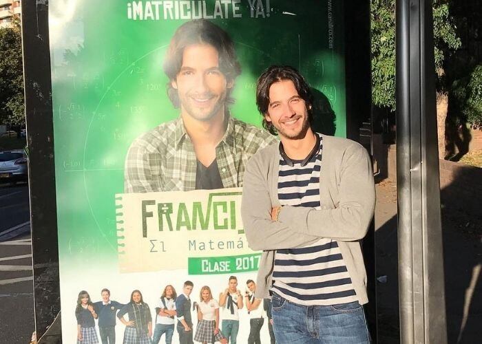 Carlos Torres interpretó a Francisco Quintana “Francisco el Matemático: Clase 2017″ (Foto: RCN Televisión)