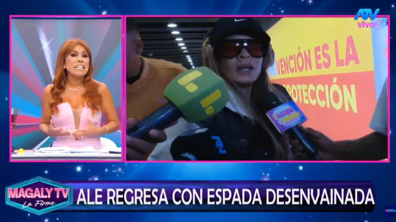 Magaly responde con todo a Alejandra Baigorria por actitud con su reportera.