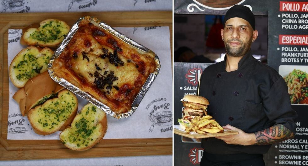 Empezaron en una carretilla y gracias a su buena sazón después de muchos meses pudieron alquilar un pequeño local. Fotos: Trome.