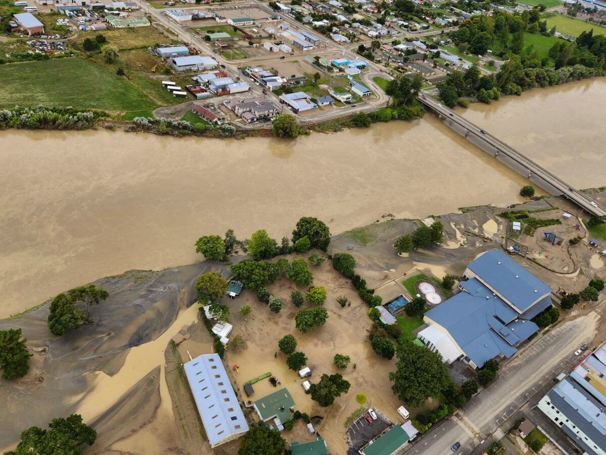 Ciclón Gabrielle en Estados Unidos (Foto de Fuerzas Armadas de Nueva Zelanda / AFP)