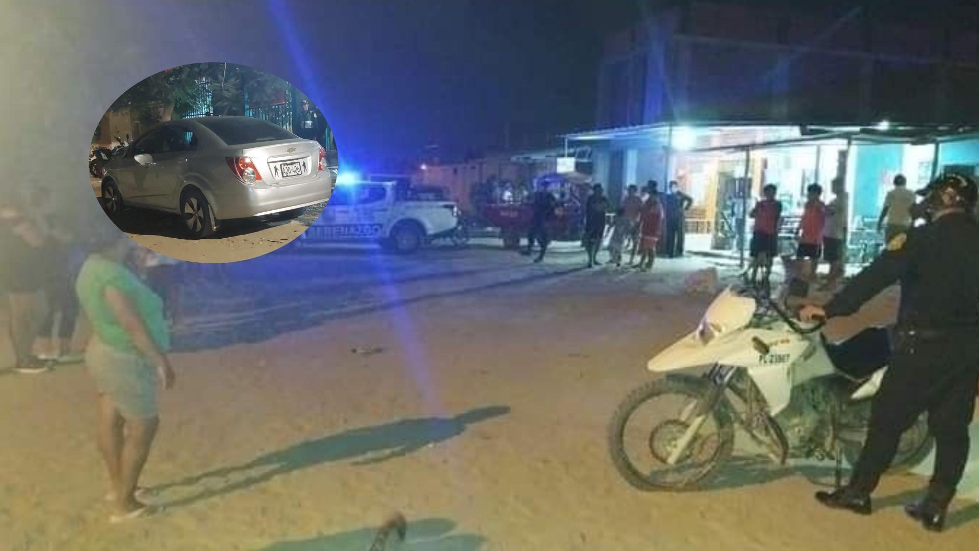 Piura: Balean a dirigente de construcción civil y a dos amigos.