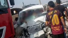 ¡Tragedia en Lambayeque! Niño de 5 años y chofer mueren en choque entre miniván y tráiler cargado de arroz