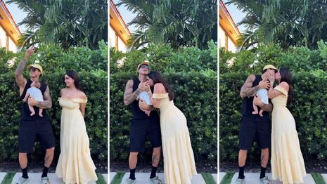¡Tres meses de puro amor! Hugo García e Isabella Ladera celebran nueva etapa de su hijo Koa