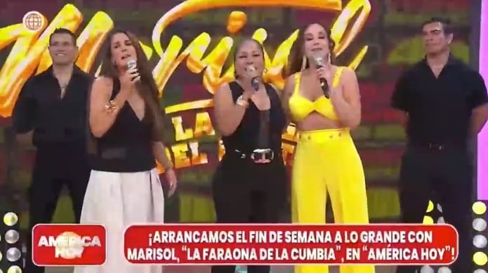 Marisol en América Hoy.