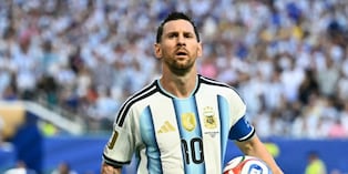 Lionel Messi. (Photo by CHANDAN KHANNA / AFP)