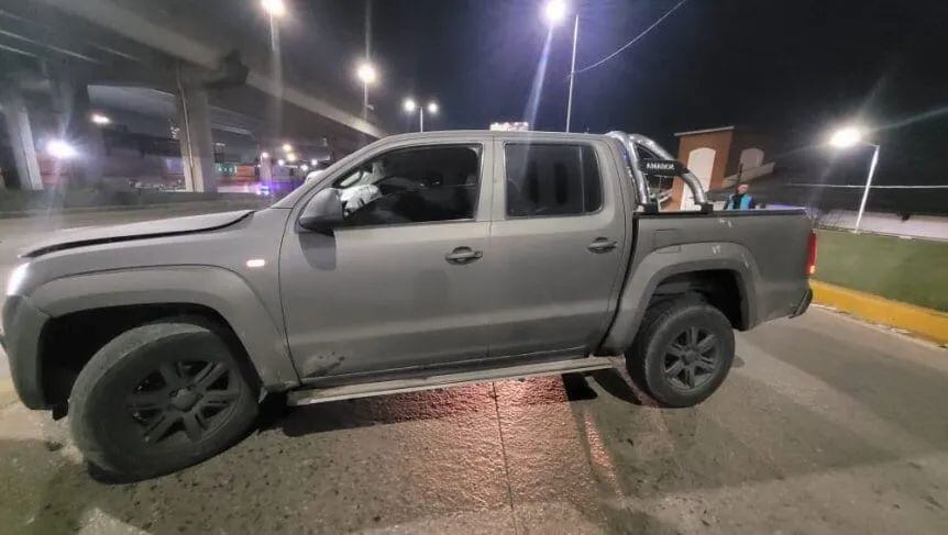 La Policía logró recuperar la camioneta de Agustín Sández.