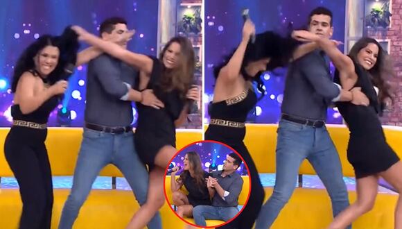 Tula Rodríguez y Maju Mantilla protagonizan escena de telenovela