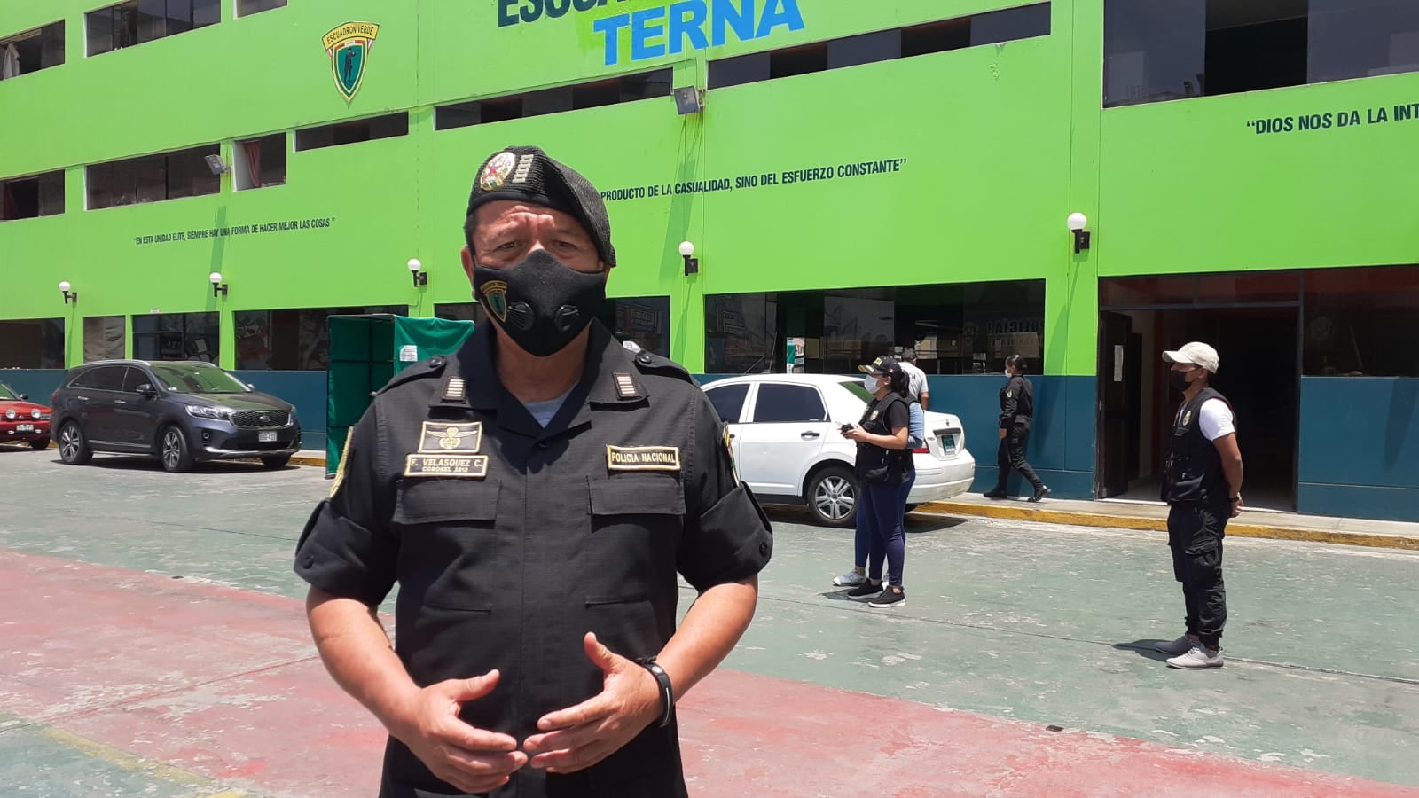 Policías del Escuadrón Verde (Grupo Terna) utilizaron drones para perseguir y finalmente atrapar ‘infraganti’ a una banda de asaltantes que se dedicaban a robar a pasajeros de ómnibus de transporte público.