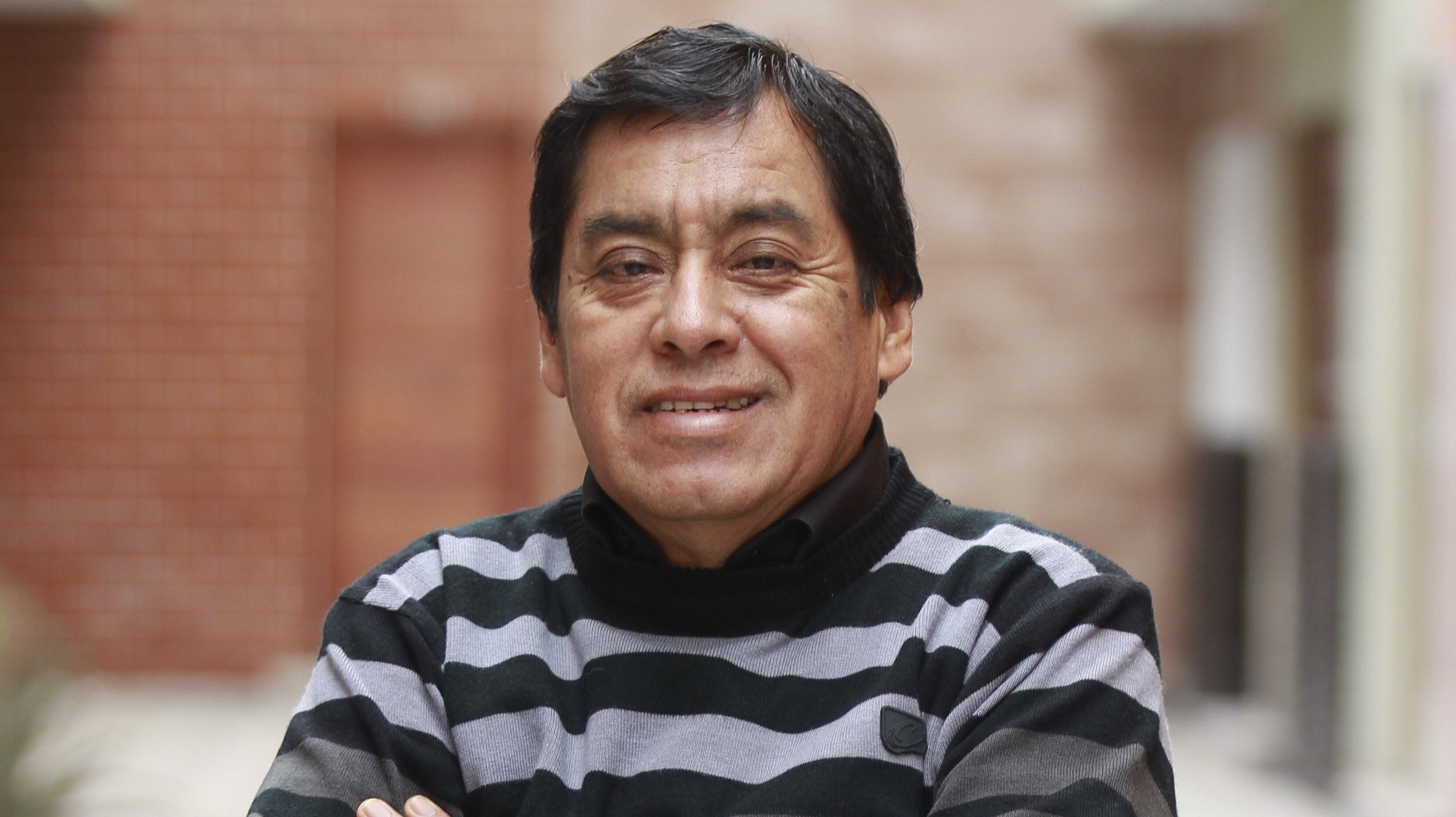 Víctor Yaipén unos cuantos años antes de su fallecimiento a consecuencia de la diabetes.