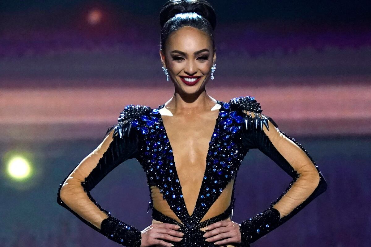 La representante estadounidense logró imponerse a Amanda Dudamel y Andreína Martínez en la recta final (Foto: AFP)