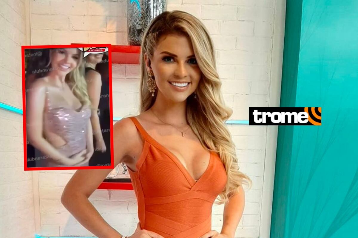 Brunella Horna: Cómo confirmó su embarazo en boda