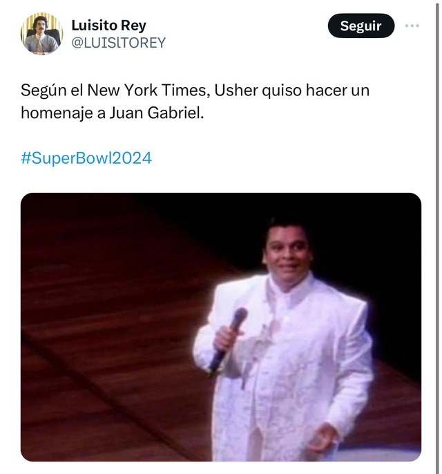 TROME | Los memes del 'halftime show' de Usher en el Super Bowl 2024 (Fotos: Twitter)