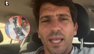 Exponen trágicas imágenes del activista Rafael Grisolle llevándose a su hijo del colegio tras ser acusado de ‘secuestrarlo’