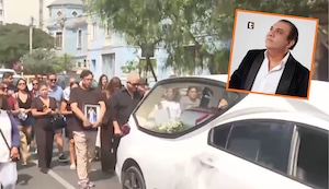 Restos de Manolo Rojas fueron llevados a América TV y los canales donde trabajó | VIDEO