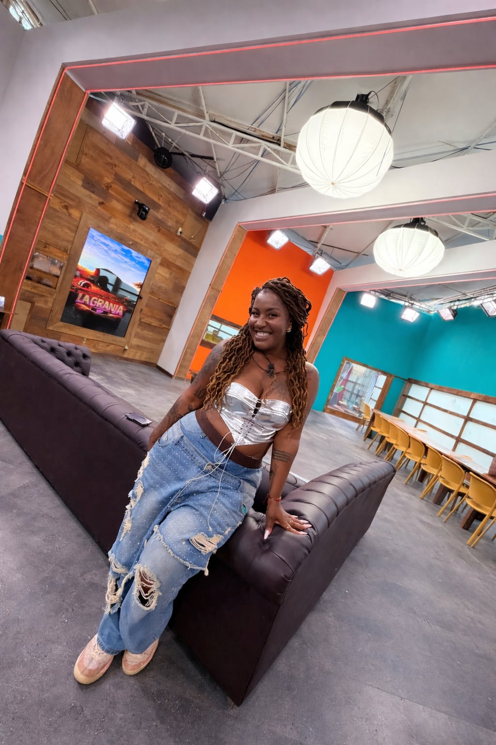 La invitaron al programa 'La Granja Vip Influencers' que reunió a un grupo de creadores de contenido para que conozcan la experiencia de la granja durante 24 horas. Foto: Instagram Miluska Luján.