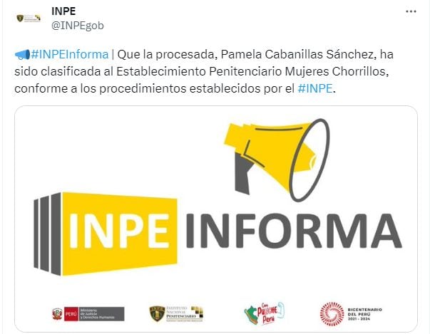 Así informó el INPE.