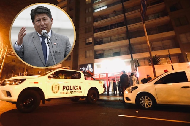 Vecina de Waldemar Cerrón cae del octavo piso. Foto: César Grados/@photo.gec