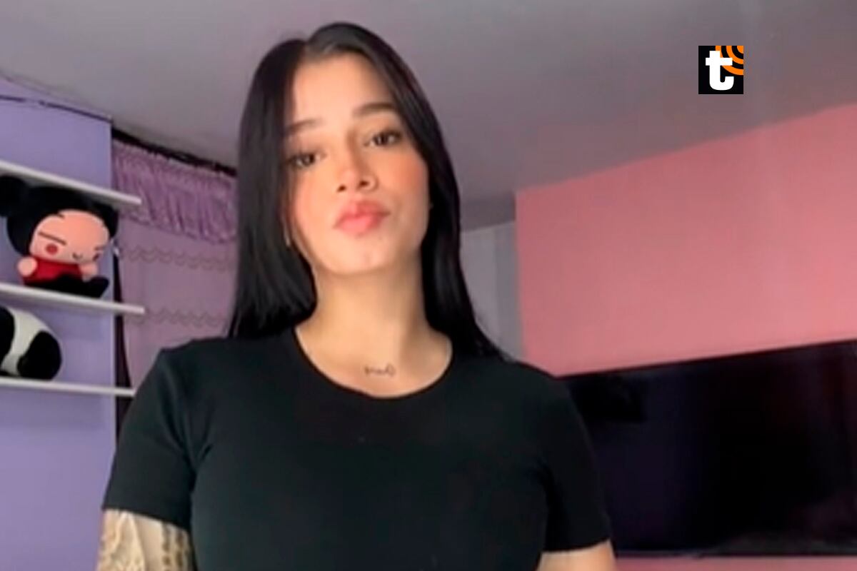 La joven con quien habría sido infiel Cristorata.