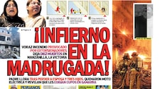 ¡INFIERNO EN LA MADRUGADA!