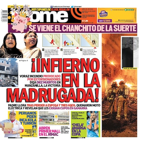¡INFIERNO EN LA MADRUGADA!