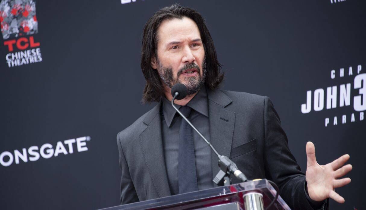 Keanu Reeves viajará a Uruguay para grabar serie para Netflix (Foto: AFP)