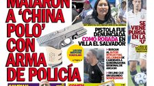 MATARON A ‘CHINA POLO’ CON ARMA DE POLICÍA