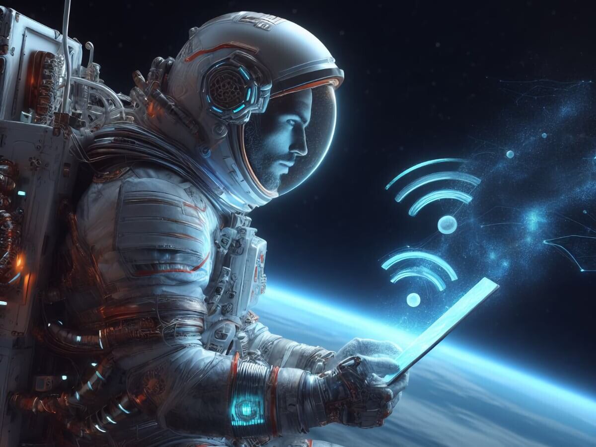 En el espacio también tienen Wifi y pueden ver series y películas, y hasta hacer videollamadas. Foto: Internet.