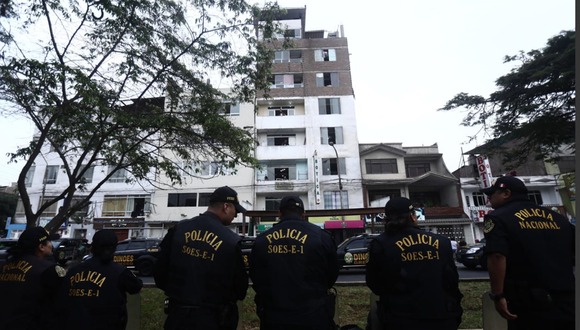 Operativo en hostal en San Juan de Lurigancho