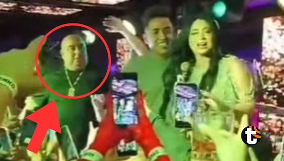 TROME - Lucho Barrunto se juergeó con Cueva y lo animó mientras oficializaba a Pamela