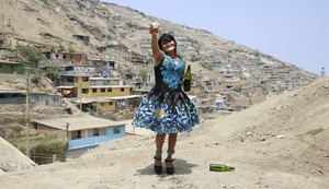 Eli Quilca, ‘la Reina Chelera de Nueva Esperanza’, busca conquistar corazones con sus huaynitos cheleros